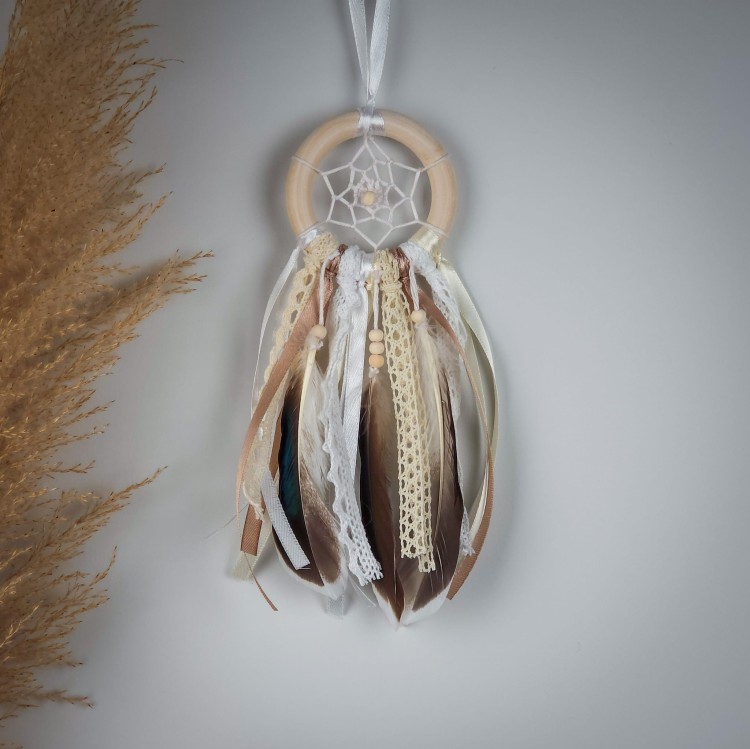 Naturalny łapacz snów Strażnik Ciszy – spokój i harmonia