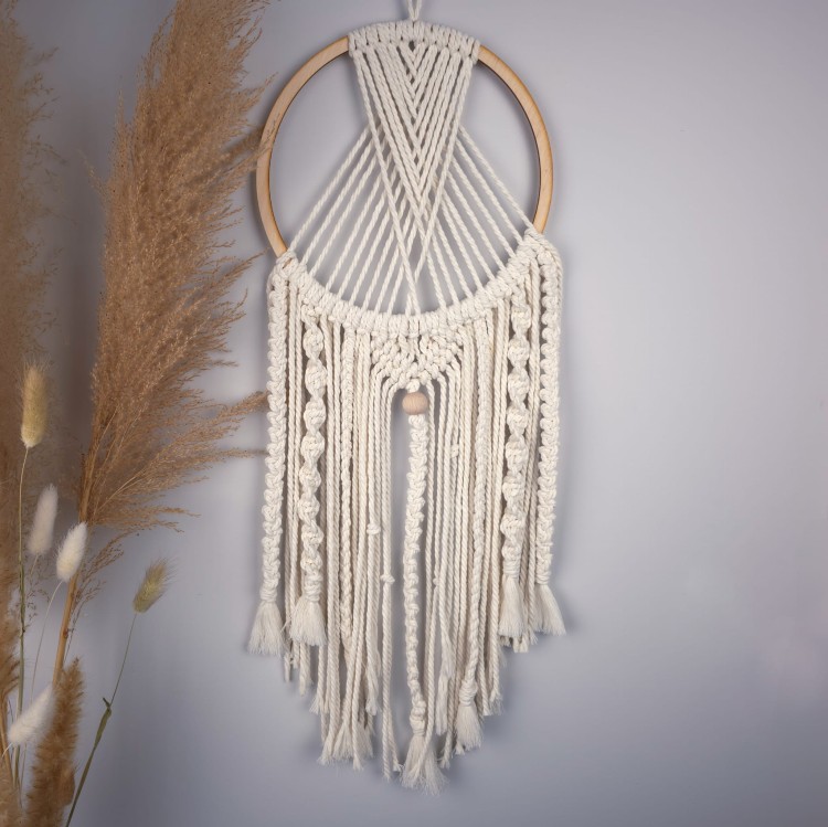 Łapacz snów Strażnik Przestrzeni – handmade dekoracja i ochrona