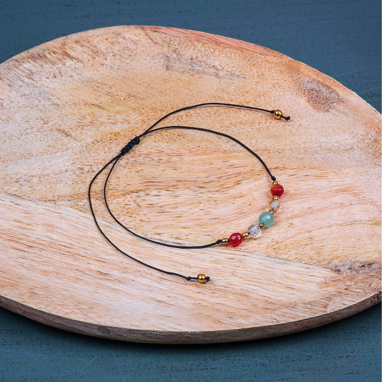 Bransoletka Promień Szczęścia – ręcznie robiona biżuteria na powodzenie