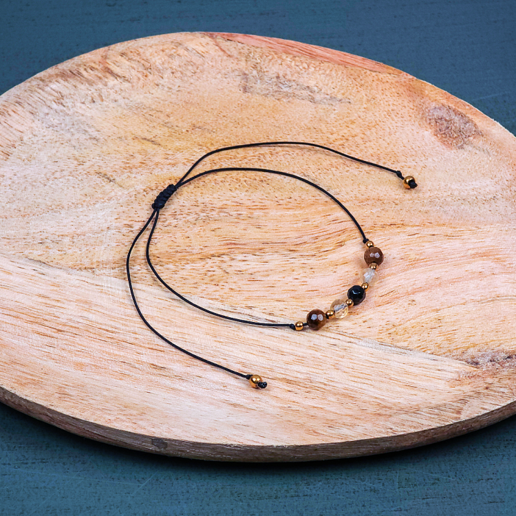 Bransoletka Straż Cienia – handmade biżuteria ochronna