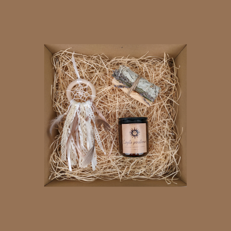 Naturalny zestaw rytuał oczyszczający – Czysta Przestrzeń