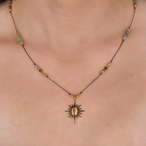 Handmade naszyjnik Solanna Moc – odwaga i wewnętrzne światło