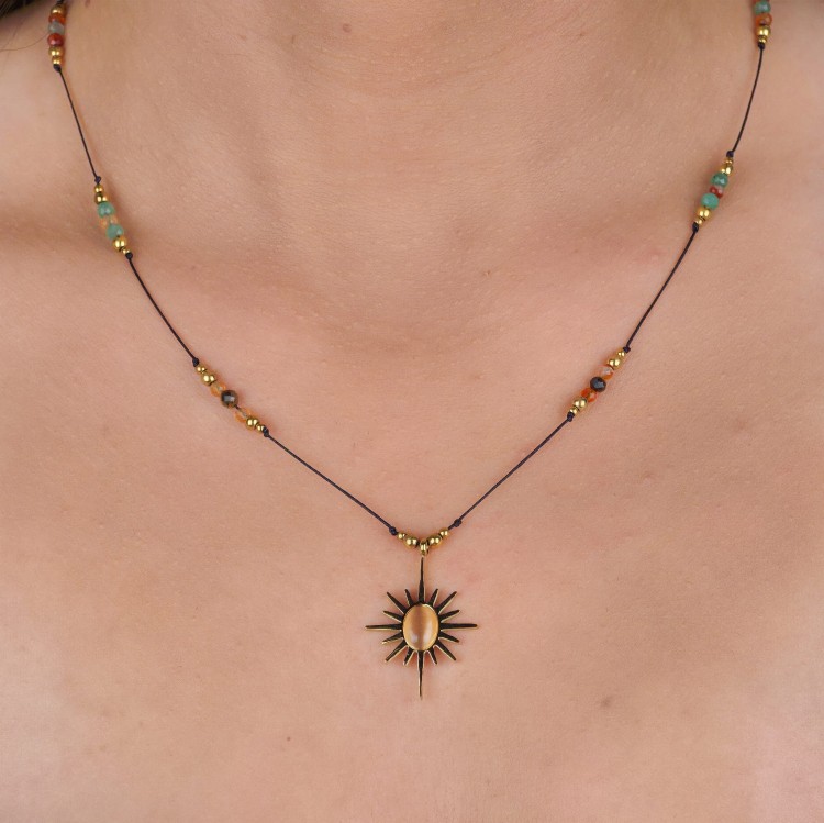 Handmade naszyjnik Solanna Moc – odwaga i wewnętrzne światło