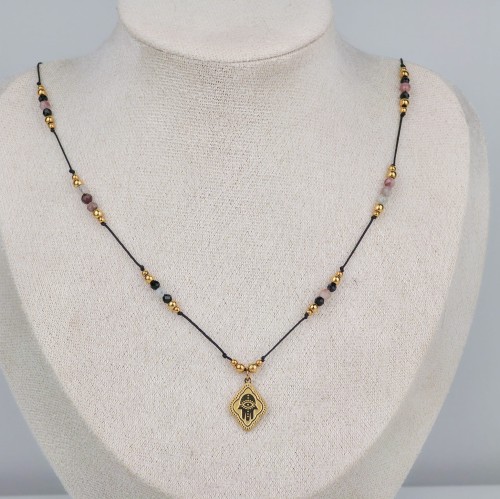 Naszyjnik Strażniczka Światła – ręcznie robiona biżuteria ochronna