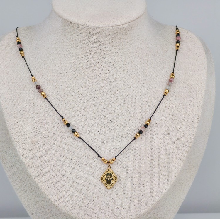 Naszyjnik Strażniczka Światła – ręcznie robiona biżuteria ochronna