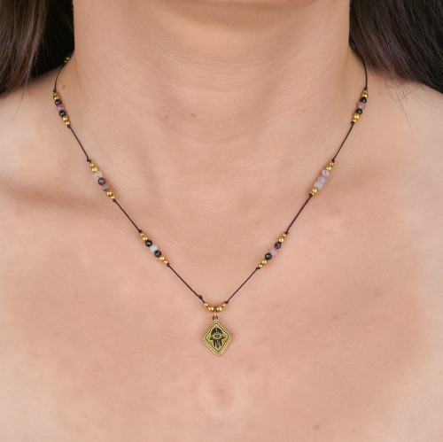 Naturalny naszyjnik Strażniczka Światła – energia serca i równowagi