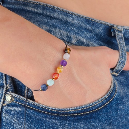 Bransoletka Harmonia Czakr – kamienie naturalne na balans i energię