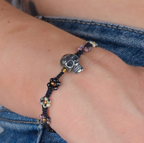 Bransoletka Cień i Kwiat – ochrona i kobieca siła z kamieni naturalnych