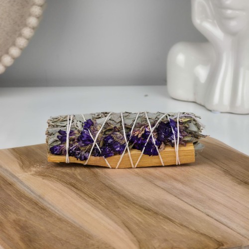 Rytualny zestaw Biała Szałwia z Lawendą i Palo Santo