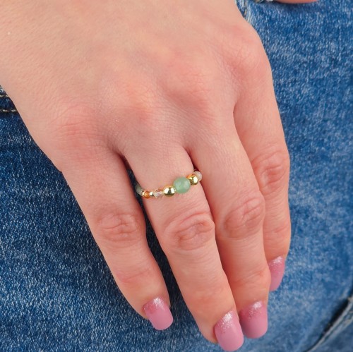 Handmade pierścionek Krąg Obfitości – energia szczęścia i dobrobytu