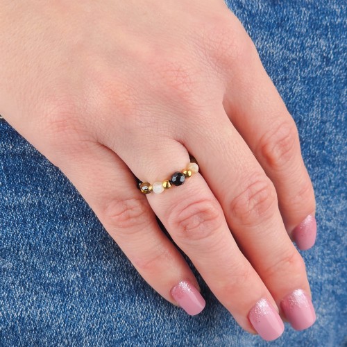 Pierścionek Straż Energii – biżuteria handmade z intencją