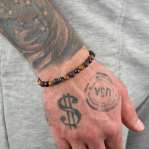 Handmade bransoletka Oko Tygrysa – energia odwagi i ochrony