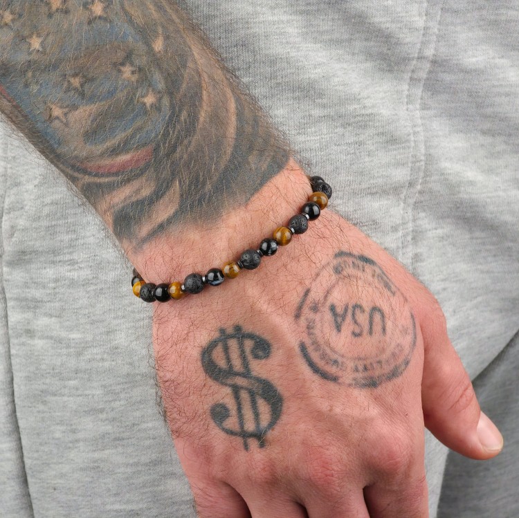 Handmade bransoletka Oko Tygrysa – energia odwagi i ochrony