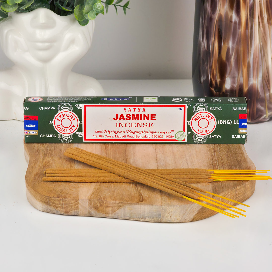 Kadzidełka Satya Jaśmin – zapach romantyczny