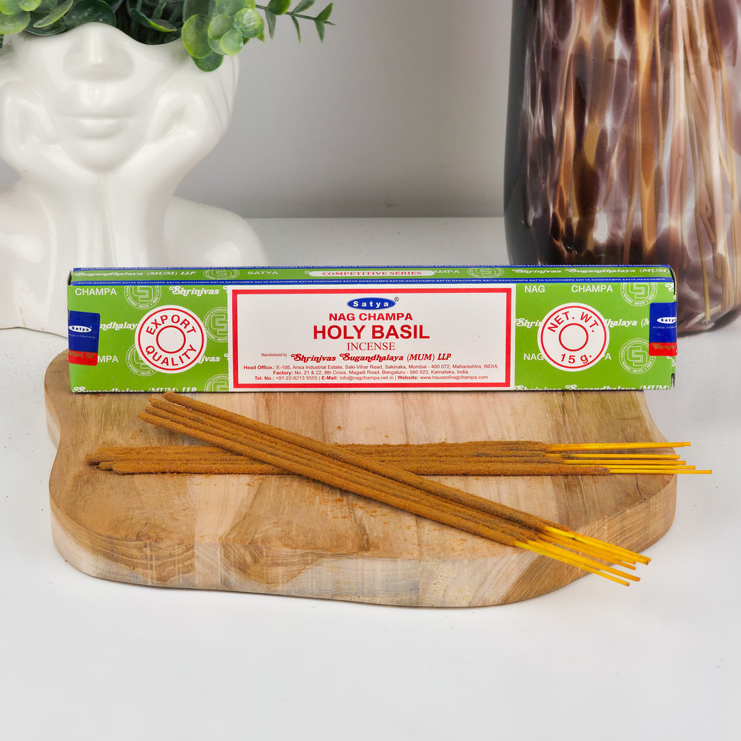 Kadzidełka Satya Tulsi – ziołowy zapach