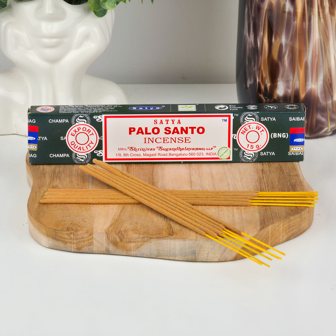 Kadzidełka Satya Palo Santo – zapach drzewny