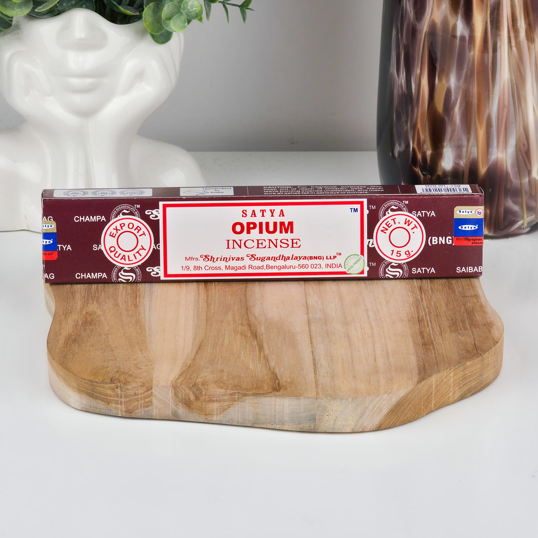 Kadzidełka Satya Opium – detal