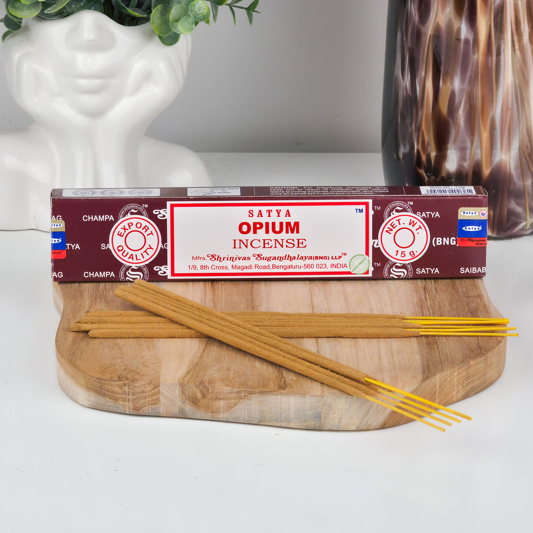 Kadzidełka Satya Opium – zapach egzotyczny