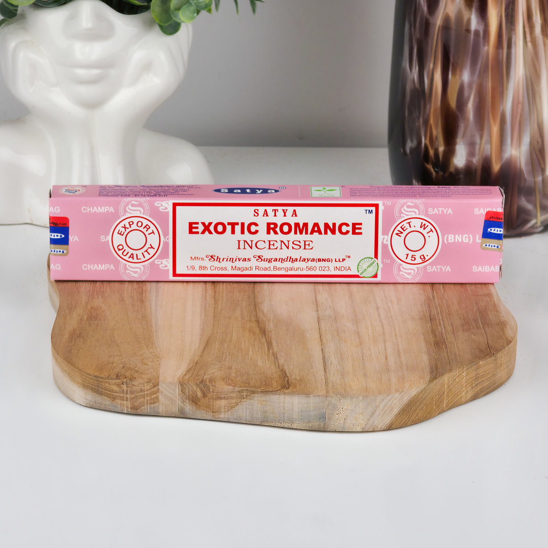 Kadzidełka Satya Egzotyczny Romans – detal