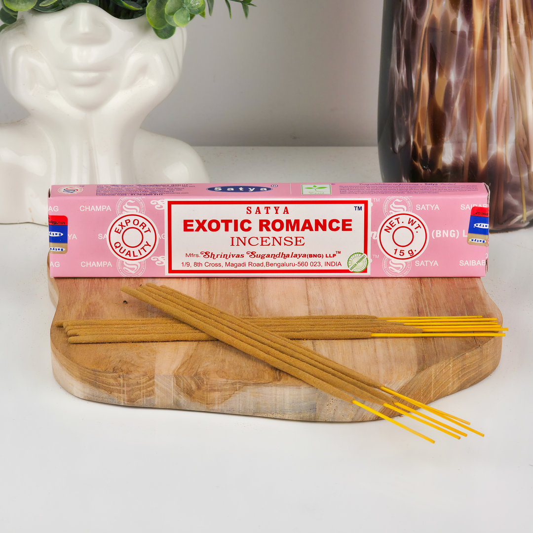 Kadzidełka Satya Egzotyczny Romans – zapach egzotyczny