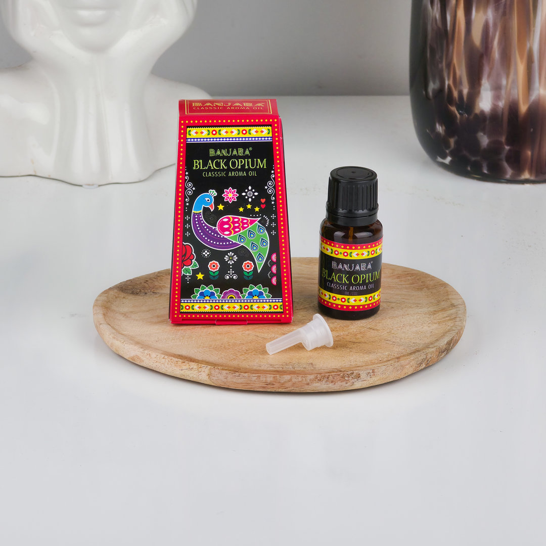 Olejek zapachowy Czarne Opium – zastosowanie w aromaterapii