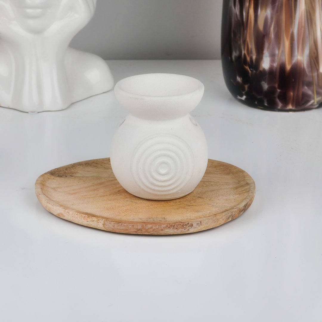 Kominek zapachowy porcelana matowa tealight