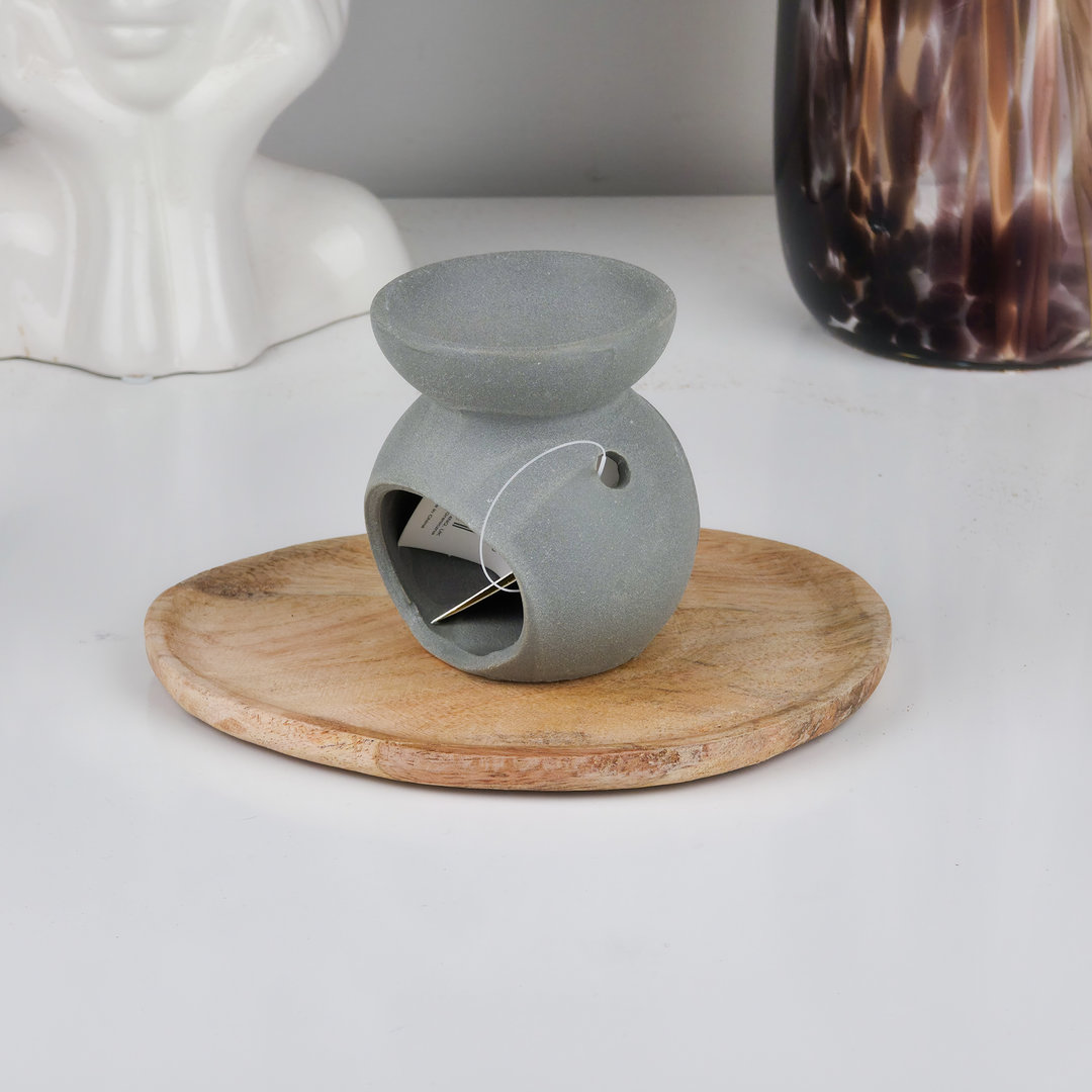 Porcelanowy kominek zapachowy detal miseczki