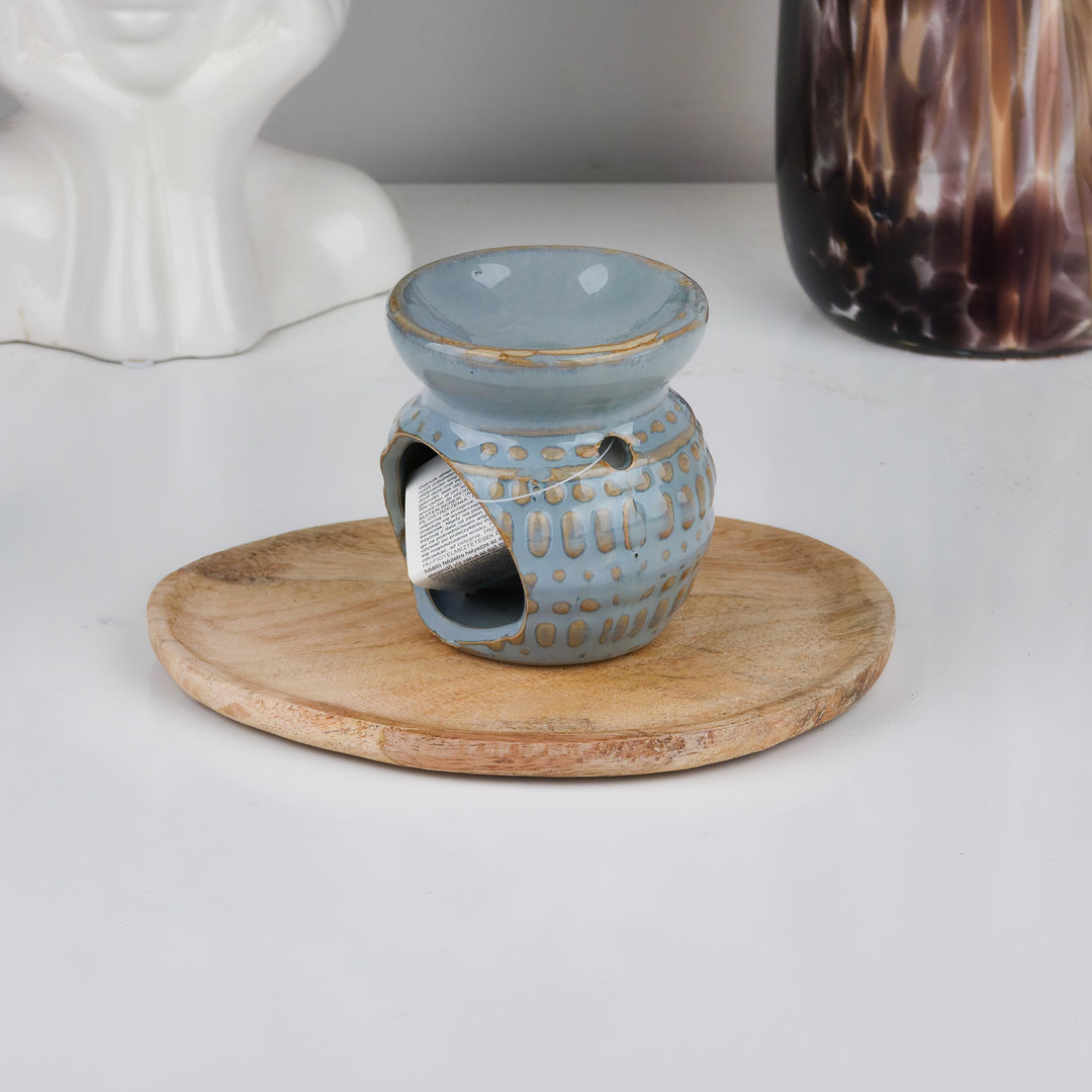 Kominek zapachowy ceramiczny detal miseczki