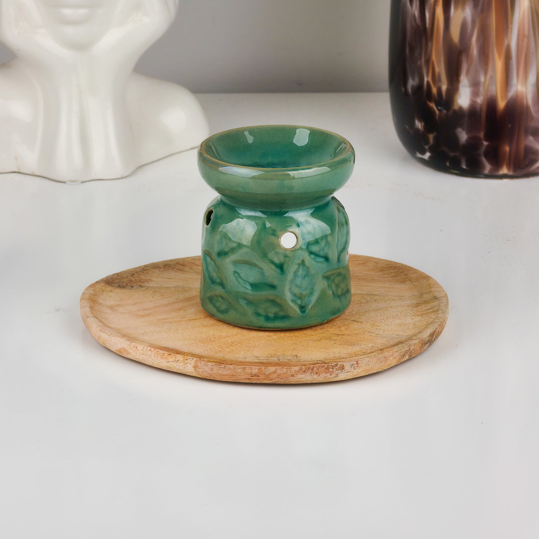 Kominek ceramiczny na tealight – do wosków zapachowych