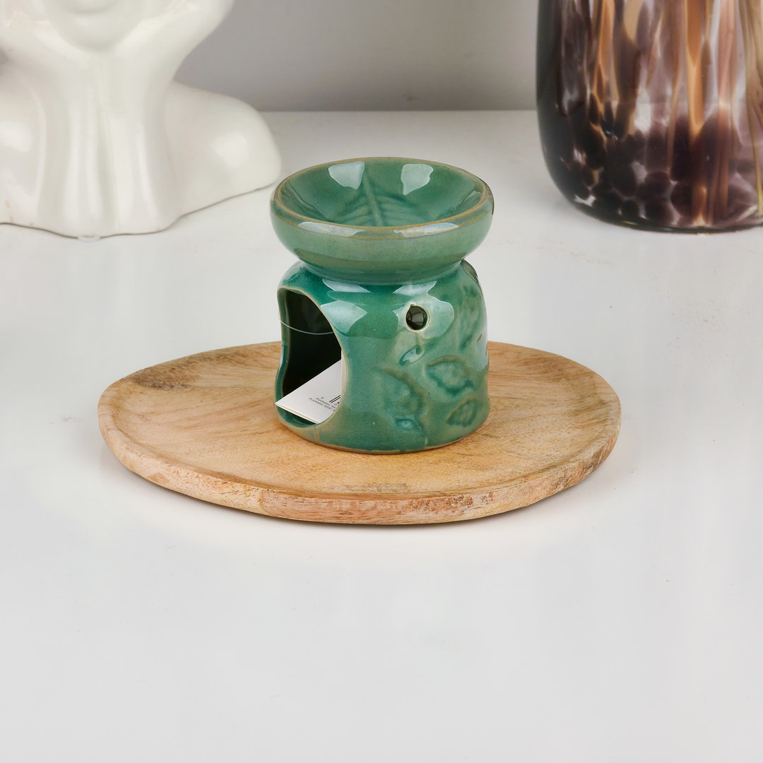 Ceramiczny kominek zapachowy – górna miseczka i miejsce na tealight