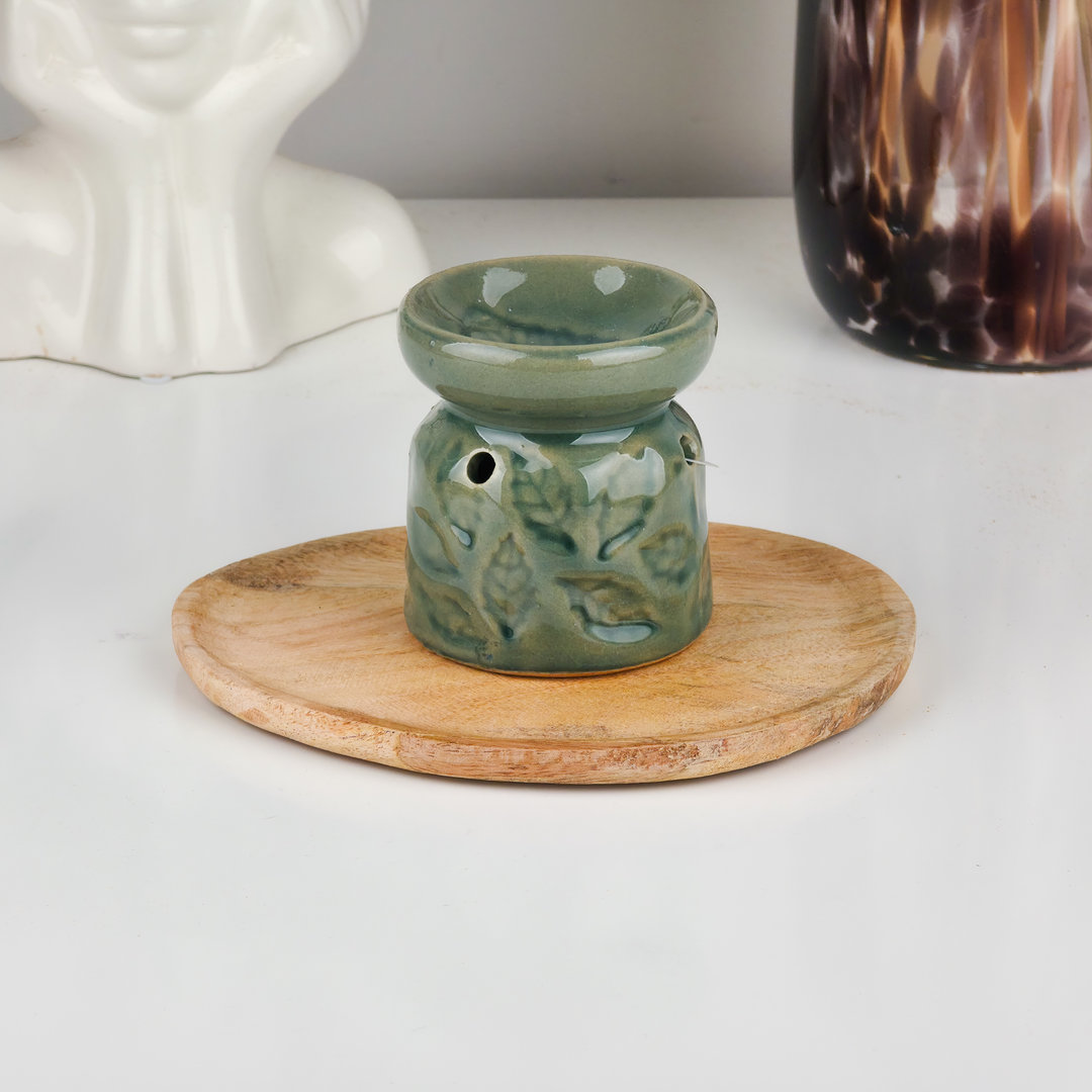 Kominek ceramiczny na tealight – do wosków zapachowych