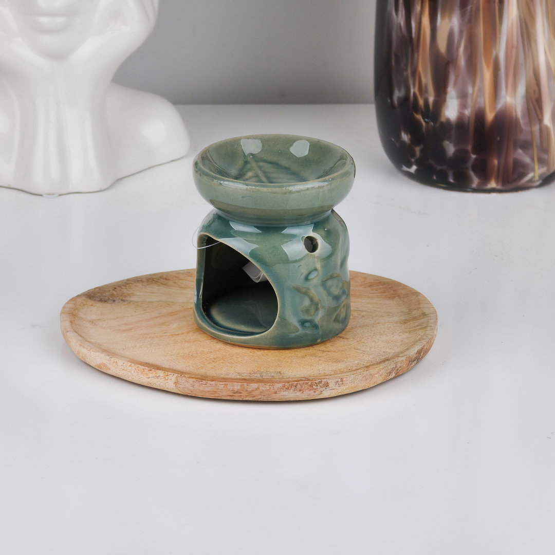 Ceramiczny kominek zapachowy – górna miseczka i miejsce na tealight